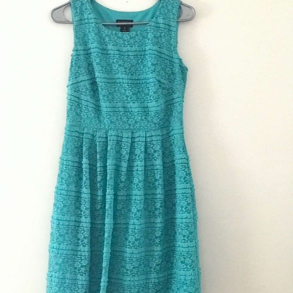 Enfocus studio dress size 8 blue